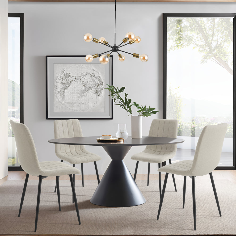 Esszimmerstuhl Elsern 4er Set [en.casa]