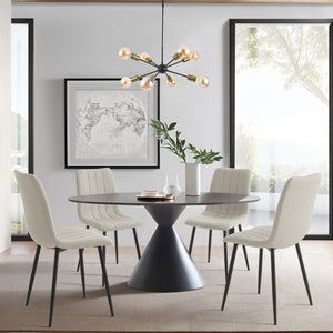 Esszimmerstuhl Elsern 4er Set [en.casa]