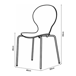 Esszimmerstuhl Etne 4er Set [en.casa]