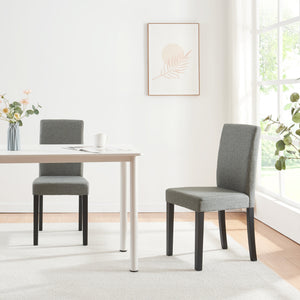 Esszimmerstuhlset Hamburg Textil [en.casa]