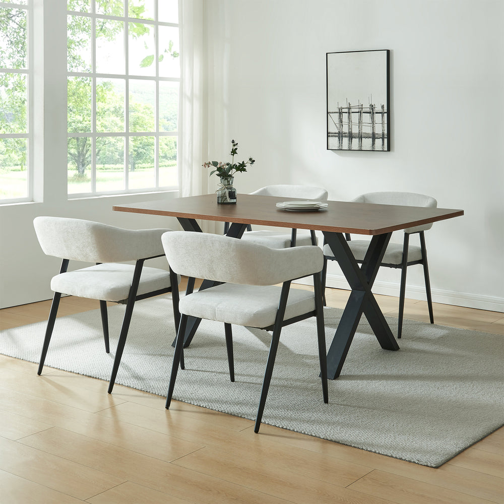 Esszimmerstuhl Kohlmand Set [en.casa]