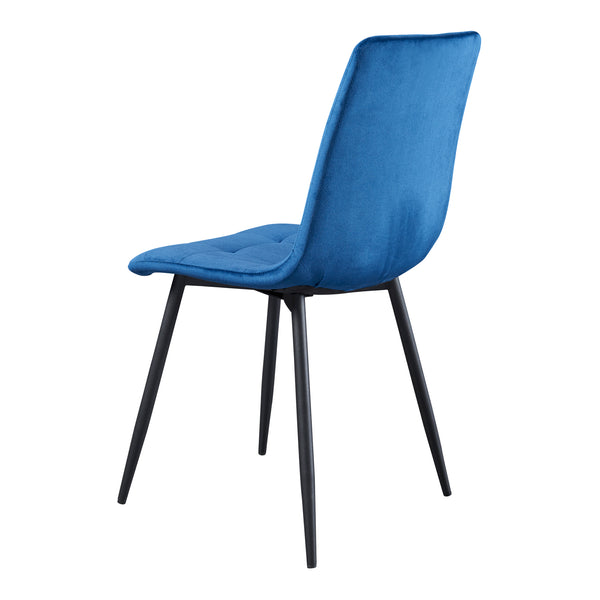 Esszimmerstuhl Lexnitz 2er Set mit runden Beinen in versch. Farben [en.casa]