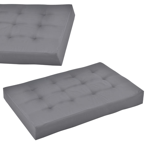 Rückenkissen Eckkissen Sitzkissen für Euro-Paletten-Sofa Palettenkissen Auflage In/Outdoor Polster Möbel + Palette [en.casa]