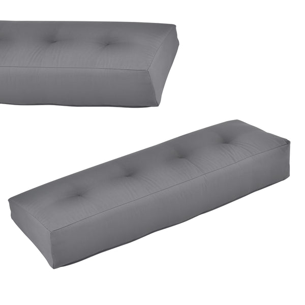 Rückenkissen Eckkissen Sitzkissen für Euro-Paletten-Sofa Palettenkissen Auflage In/Outdoor Polster Möbel + Palette [en.casa]