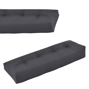 Rückenkissen Eckkissen Sitzkissen für Euro-Paletten-Sofa Palettenkissen Auflage In/Outdoor Polster Möbel + Palette [en.casa]