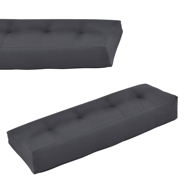 Rückenkissen Eckkissen Sitzkissen für Euro-Paletten-Sofa Palettenkissen Auflage In/Outdoor Polster Möbel + Palette [en.casa]