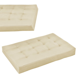 Rückenkissen Eckkissen Sitzkissen für Euro-Paletten-Sofa Palettenkissen Auflage In/Outdoor Polster Möbel + Palette [en.casa]