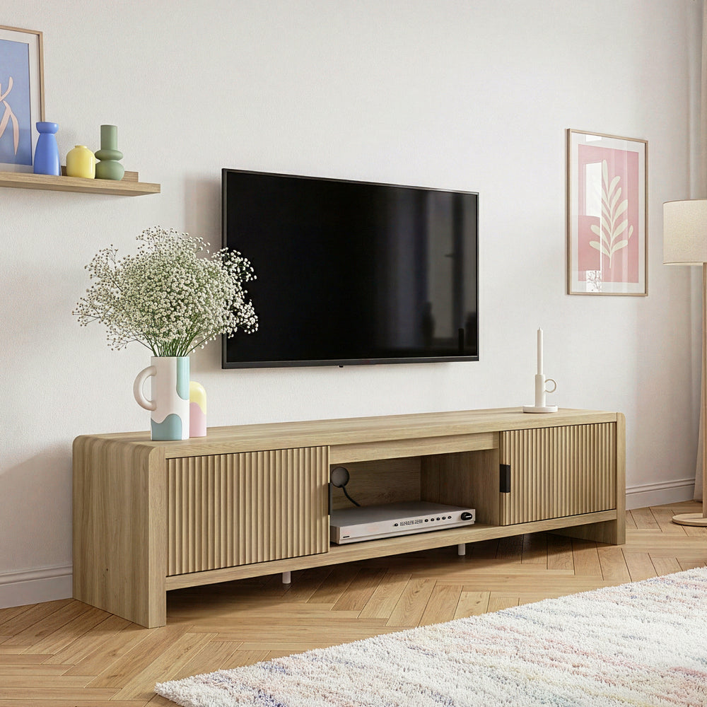 Fernsehschrank Lukkodso 150x40x40 cm [en.casa]