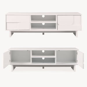 Fernsehschrank Katanshumn mit 2 Türen 150x39x45 cm [en.casa]