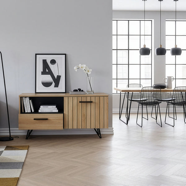 Fernsehschrank Noppen [en.casa]