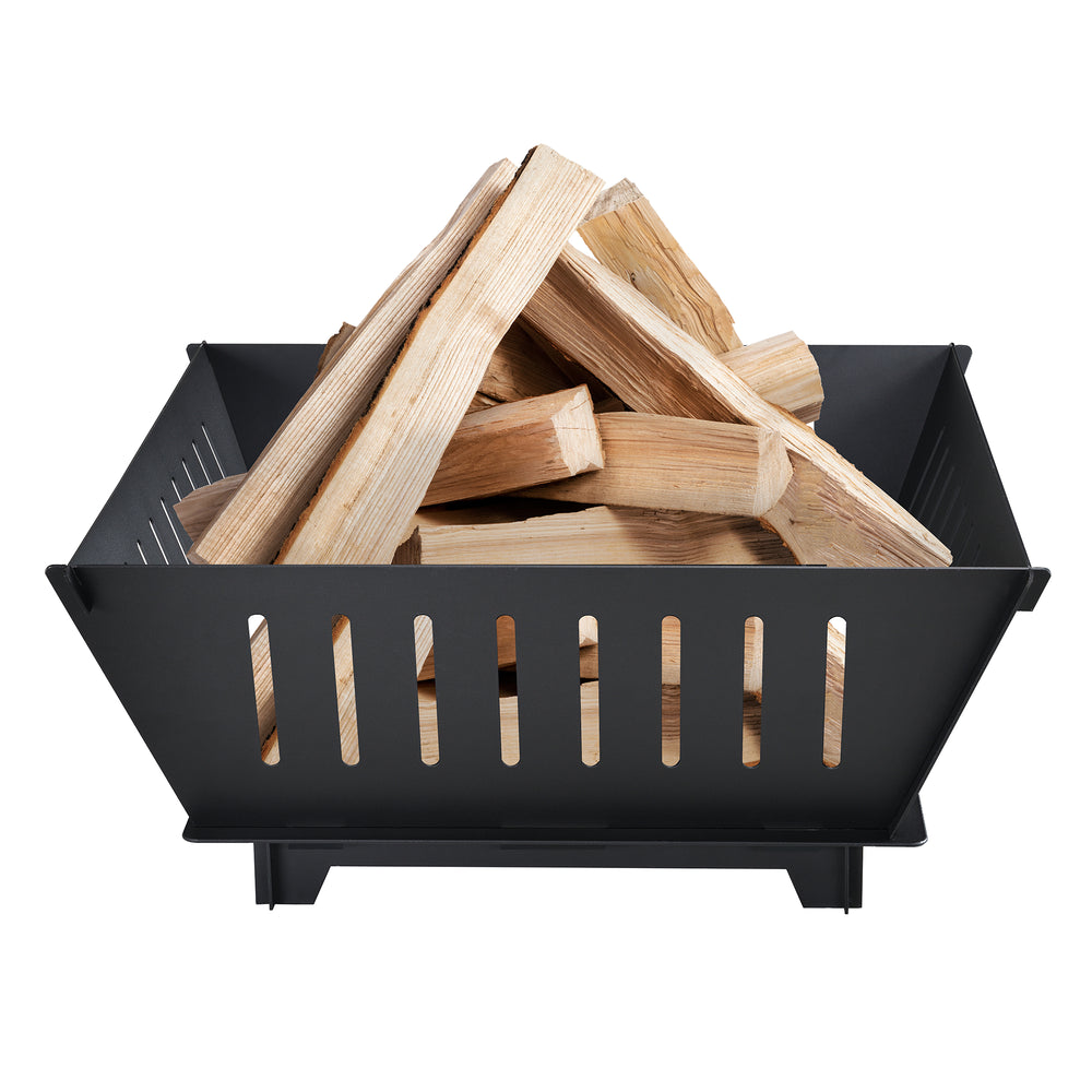 Feuerstelle Fedje Feuerschale 25 x 55 x 55 cm [casa.pro]