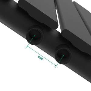 Designheizkörper Nore Schwarz 60x30cm Einlagig 249W [neu.haus]