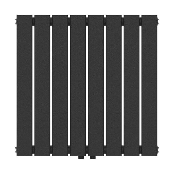 Designheizkörper Nore Schwarz 60x60cm Einlagig 459W [neu.haus]