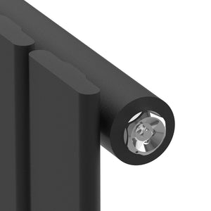 Designheizkörper Nore Schwarz 60x60cm Einlagig 459W [neu.haus]