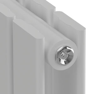 Designheizkörper Nore Weiß 120x45cm Doppellagig 1140W [neu.haus]