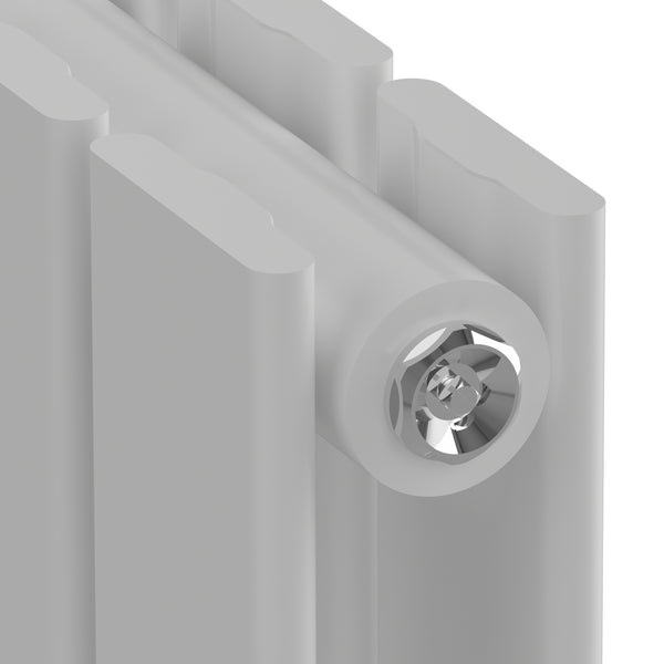 Designheizkörper Nore Weiß 60x80cm Doppellagig 1097W [neu.haus]