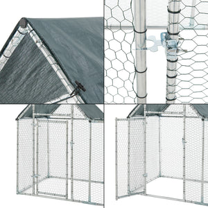 Freilaufgehege 'Arguin' aus Stahl in versch. Größen [pro.tec]