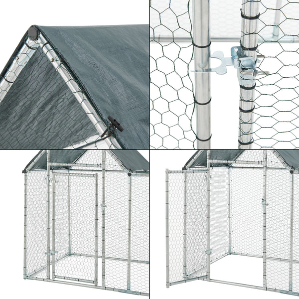 Freilaufgehege 'Arguin' aus Stahl in versch. Größen [pro.tec]