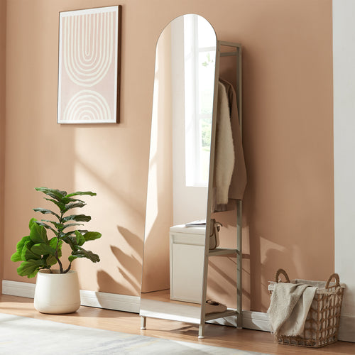 Garderobenspiegel 2-in-1 Frenraby [en.casa]