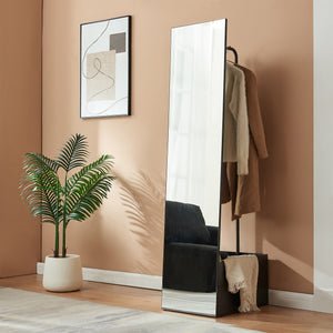 Garderobenspiegel 2-in-1 Saden 165x40x51 cm [en.casa]