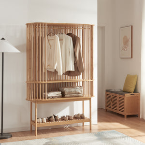 Gardeobenständer Pomarkku Bambus [en.casa]