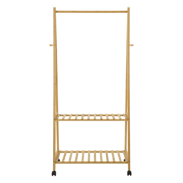 Garderobenständer Öckerö Bambus in versch. Größen [en.casa]