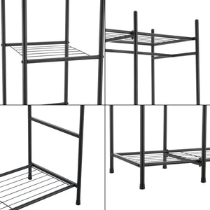 Garderobenständer Schwarz verschiedene Modelle [en.casa]