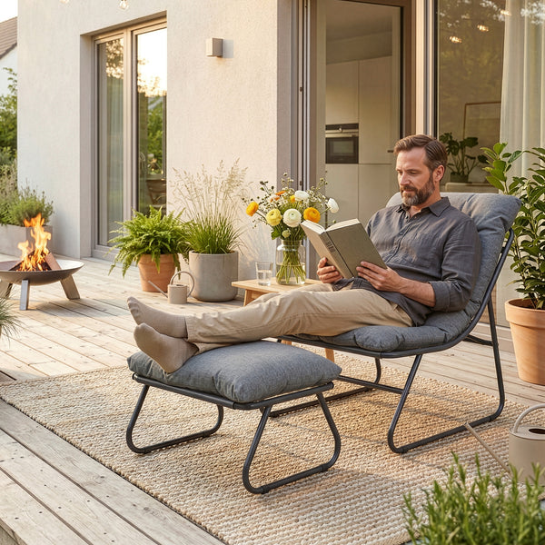 Gartenmöbelset Malmö 2-tlg. [casa.pro]