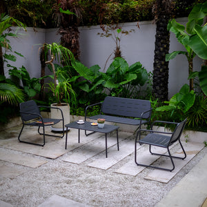 Gartenmöbelset Andria Stahl [casa.pro]