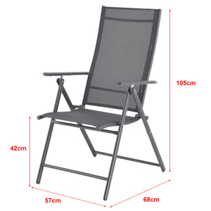 Gartenstuhl Kalamata 2er Set [en.casa]