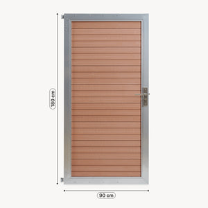 Gartentor Segovia 180x90 cm WPC [neu.holz]