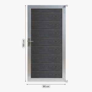 Gartentor Segovia 180x90 cm WPC [neu.holz]