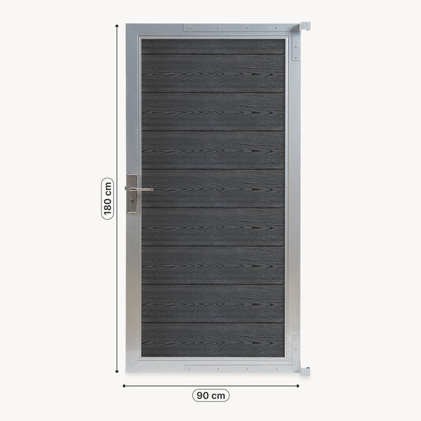 Gartentor Segovia 180x90 cm WPC [neu.holz]