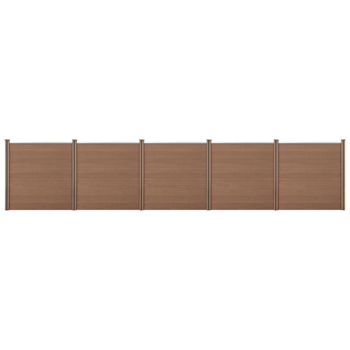 Gartenzaun Getafe WPC mit Pfosten versch. Farben neu.holz - premiumXL