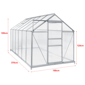 Gewächshaus Oisterwijk Alu-Rahmen [en.casa]