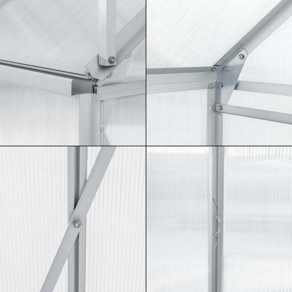 Gewächshaus Oisterwijk Alu-Rahmen [en.casa]