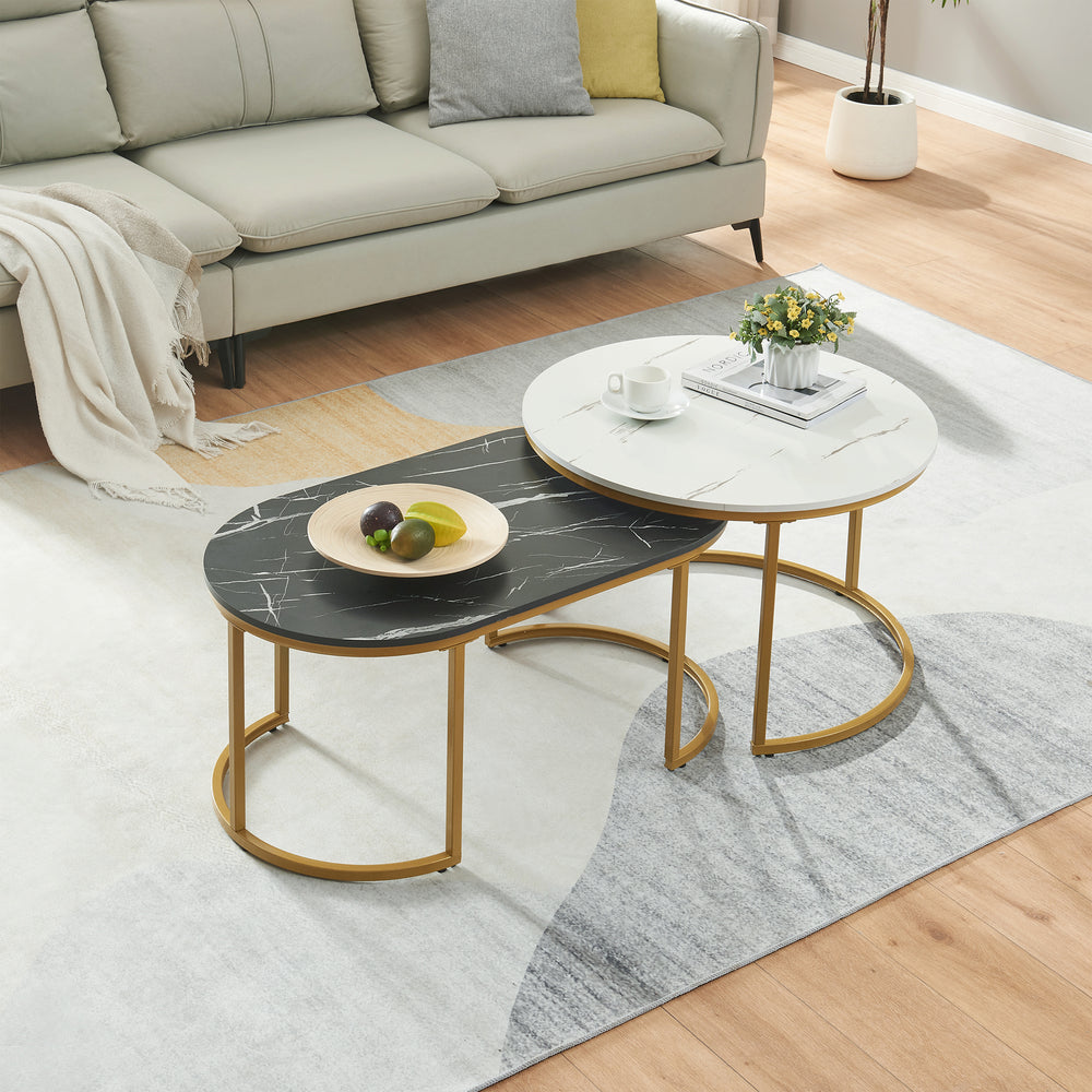 Satztisch Oppeerg 2er Set [en.casa]