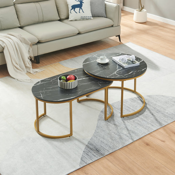 Satztisch Oppeerg 2er Set [en.casa]