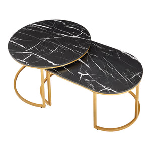 Satztisch Oppeerg 2er Set [en.casa]