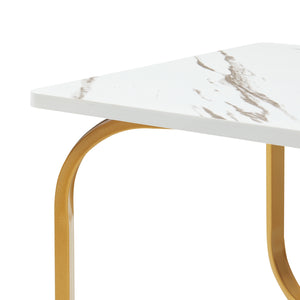 Couchtisch Kolta 120x60x43 cm Marmoroptik [en.casa]