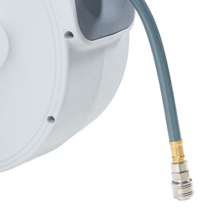 Druckluftschlauchtrommel Nassau Weiß/Grau [pro.tec]