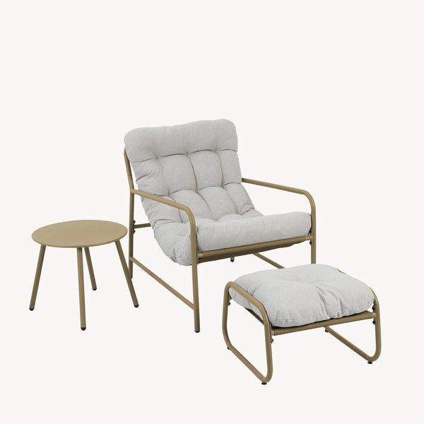 Gartenmöbelset Trerdfjoa 3-tlg. [en.casa]