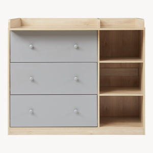 Wickelkommode Beldinupp mit Wickelauflage [en.casa]