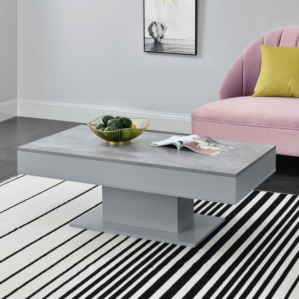 Couchtisch Lünen mit 2 Staufächern versch. Farben [en.casa]