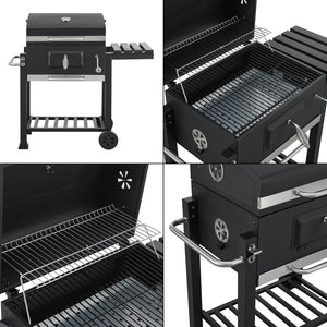 Grillwagen Arnad Schwarz [casa.pro]
