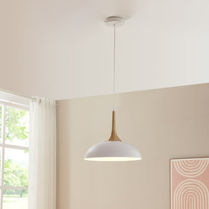 Hängeleuchte Blairgowrie Metall Weiß/Messingfarben [lux.pro] - premiumXL