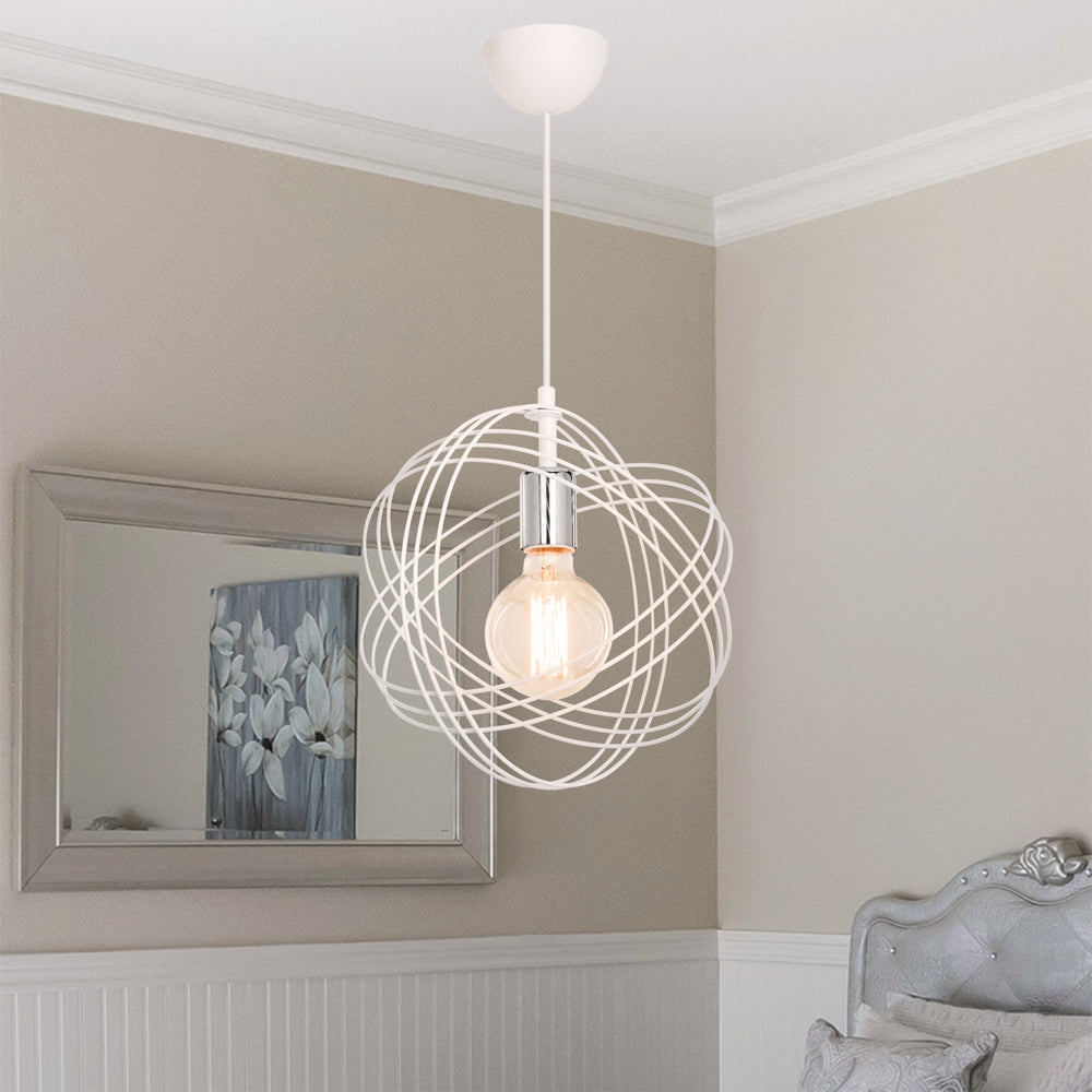 Hängeleuchte Hove E27 Metall in versch. Farben [lux.pro] - premiumXL