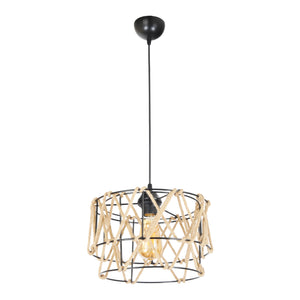Hängeleuchte Maryport Schwarz [lux.pro]
