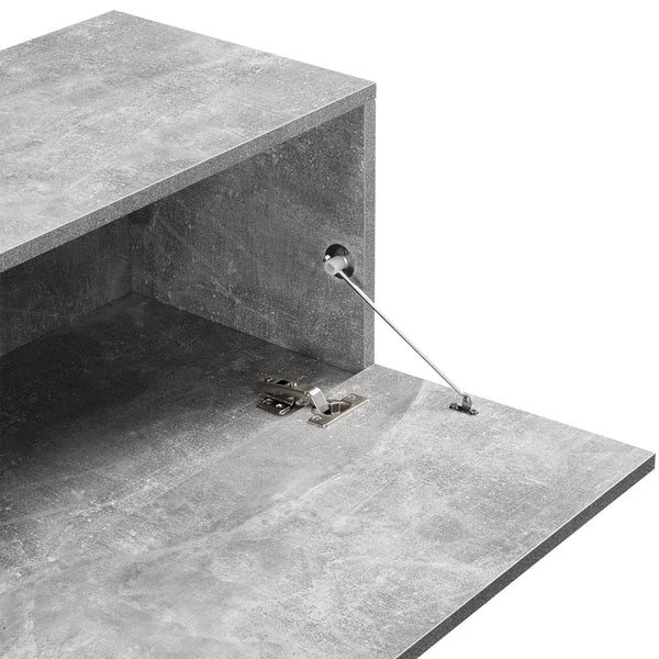 Hängeboard Evaton 140x33x30 cm in versch. Farben en.casa