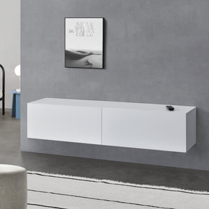 Hängeboard Evaton 140x33x30 cm in versch. Farben en.casa